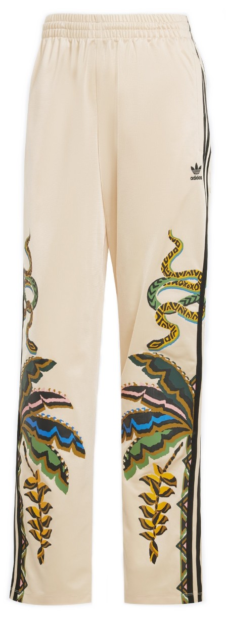 Pantaloni spotivi de dame Adidas Farm Tp Crystal Sand, s.M
