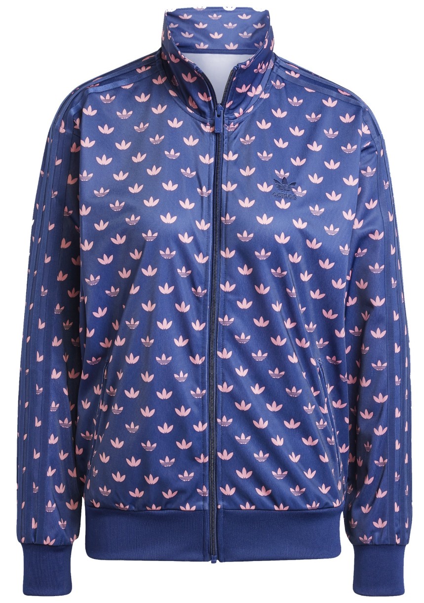 Женская олимпийка Adidas Mono Fbird Tt Dark Blue, s.XS