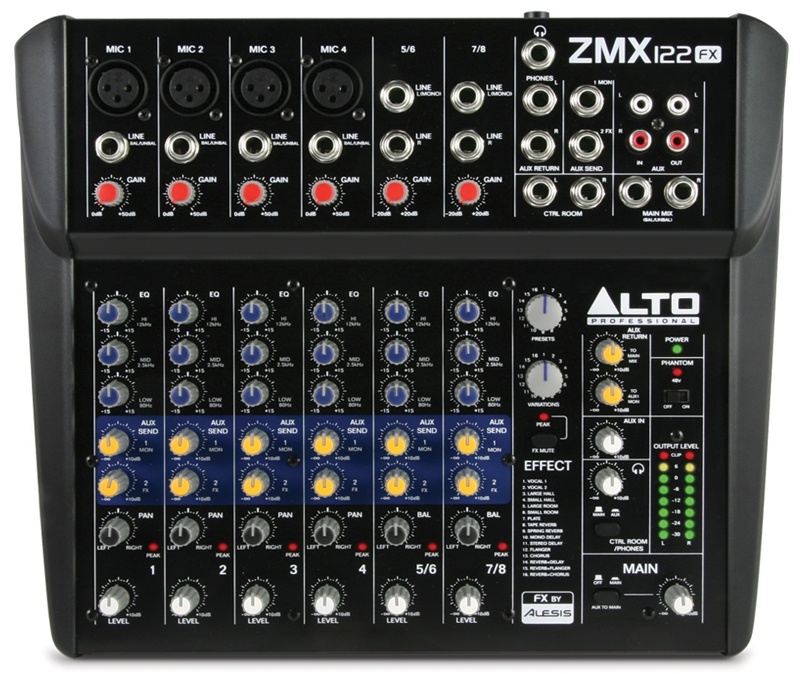 Микшер Alto ZMX122FX
