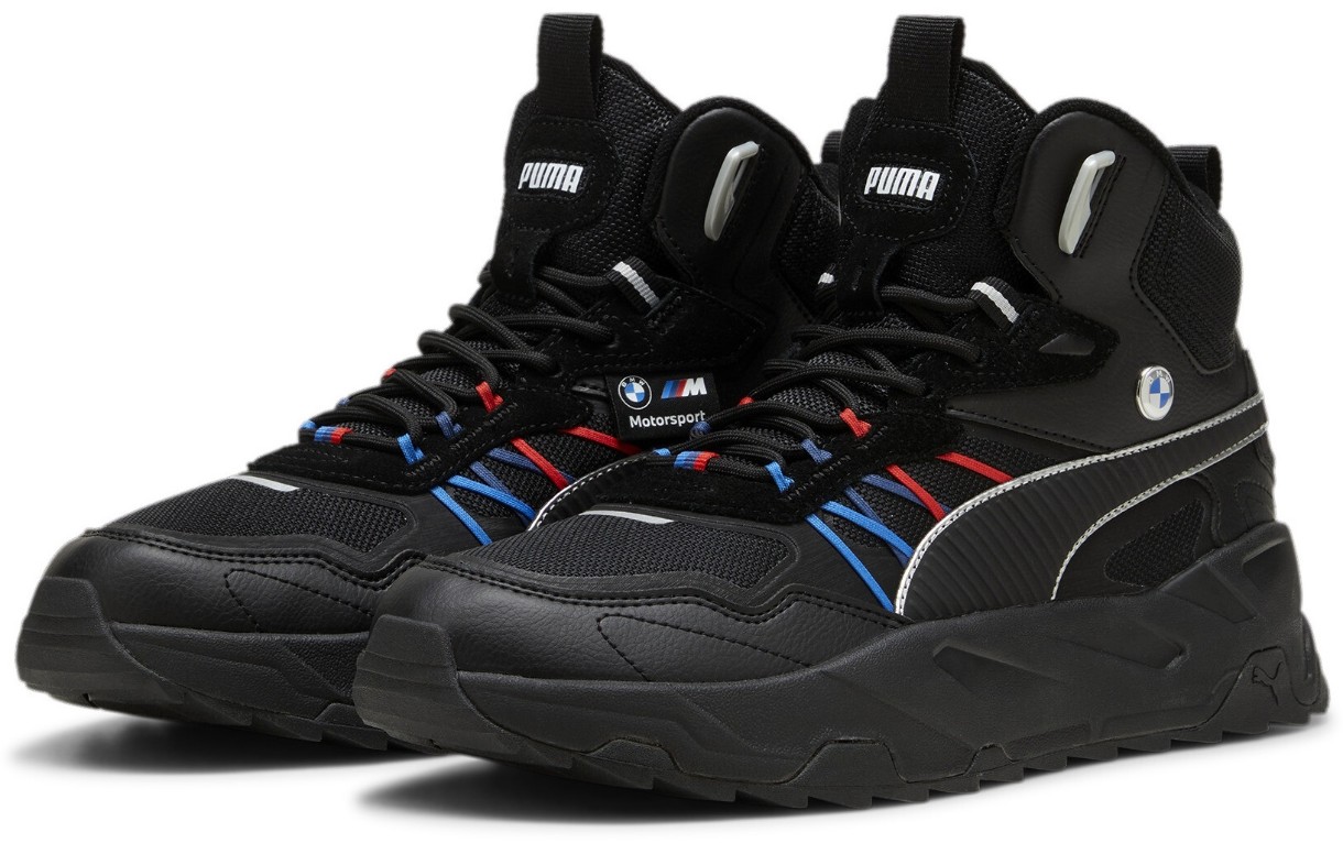 Ботинки мужские Puma Bmw Mms Trinity Mid Wtr Puma Black, s.46