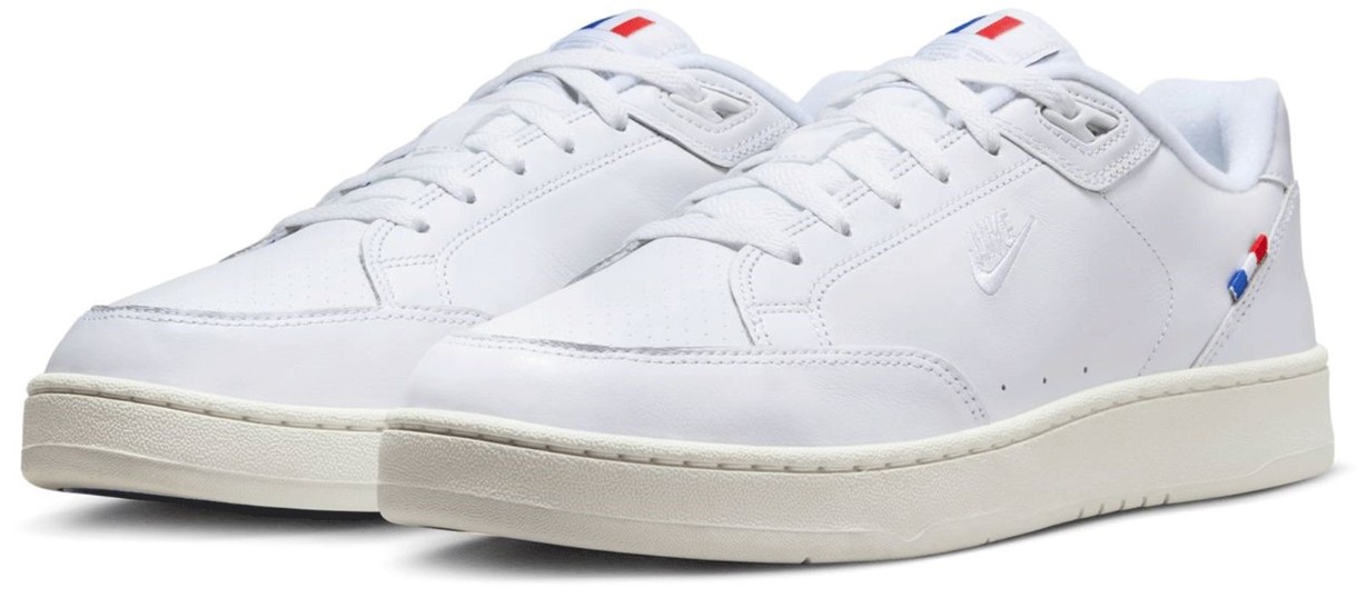 Ghete pentru bărbați Nike Grandstand II Pinnacle White/Sail/Hyper Cobalt, s.42.5