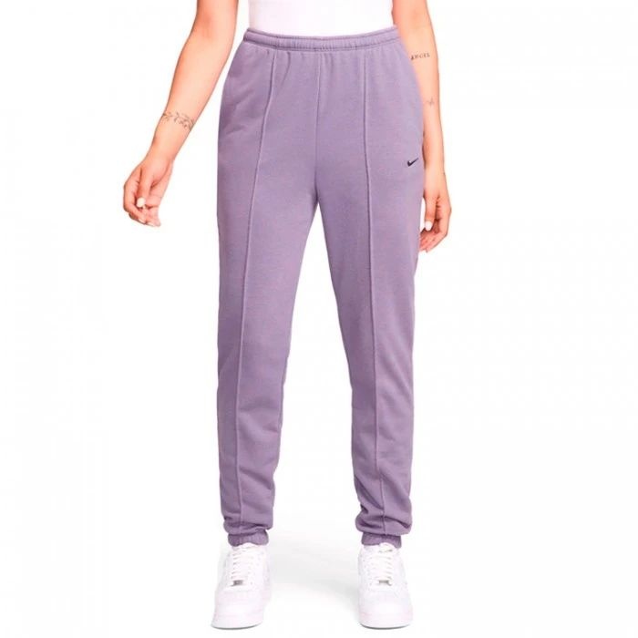 Женские спортивные штаны Nike W Slim High-Waisted French Terry Sweatpants Daybreak/Black, s.L