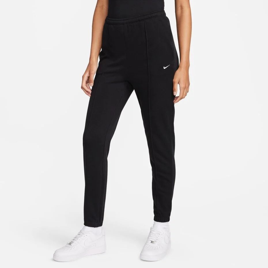 Женские спортивные штаны Nike W Slim High-Waisted French Terry Sweatpants Black/Sail, s.XL
