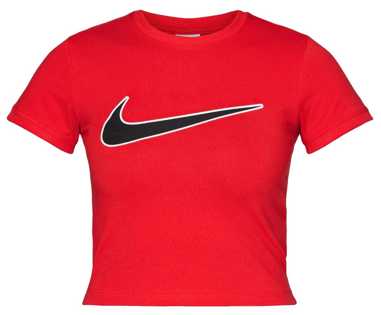 Женская футболка Nike W Nsw Tee Bby Sw University Red/Black, s.L