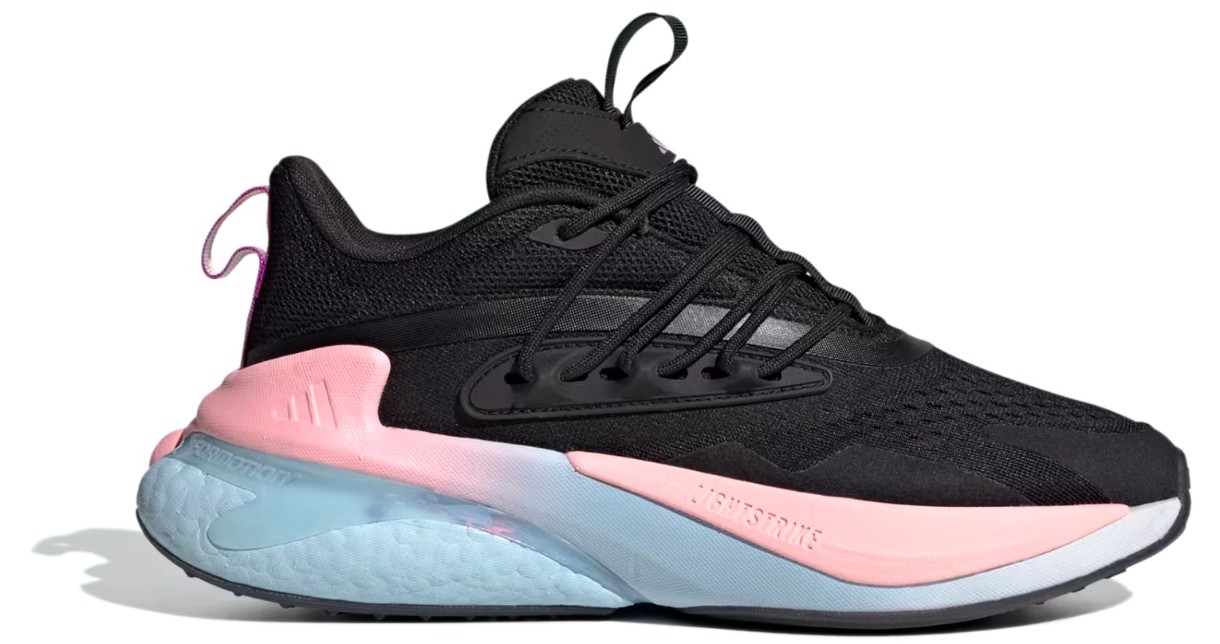 Кроссовки женские Adidas Alphaboost V2 Core Black/Pink Spark, s.39.5