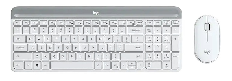 Комплект Logitech MK470 RU White