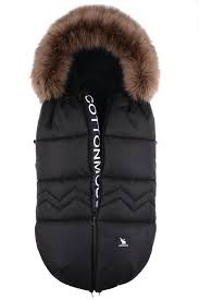 Детский зимний чехол Cottonmoose North Black 0-36month