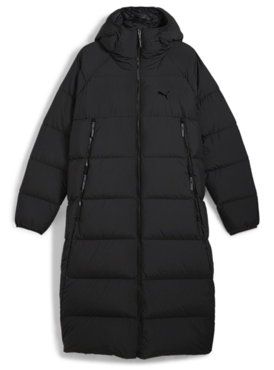 Geacă pentru bărbați Puma Long Hooded Down Coat Puma Black, s.S (62646701)