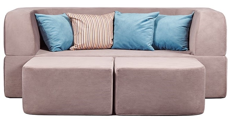 Canapea fără ramă Edka Vega 180x200x40 M22 Mocha