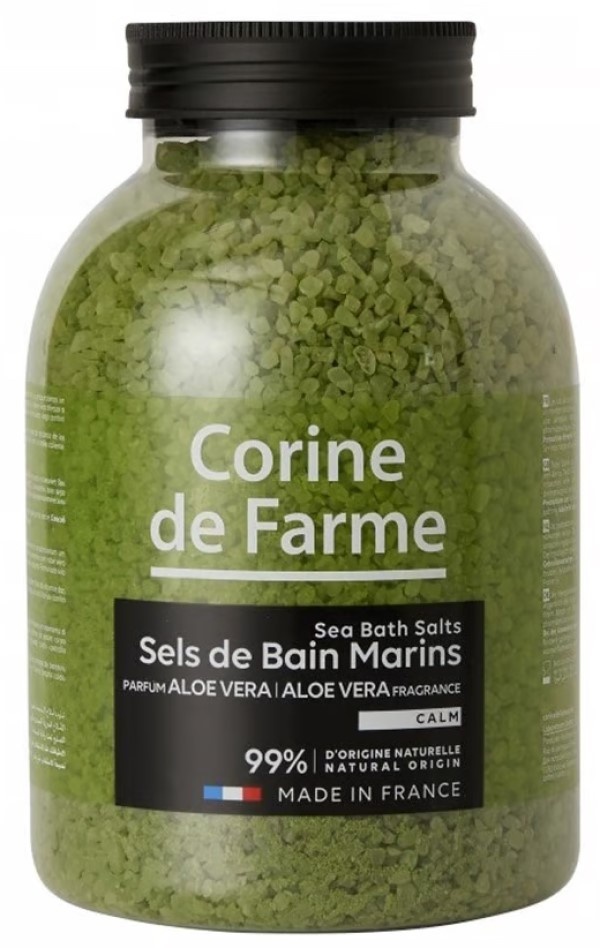 Соль для ванны Corine de Farme Aloe Vera 1.3kg