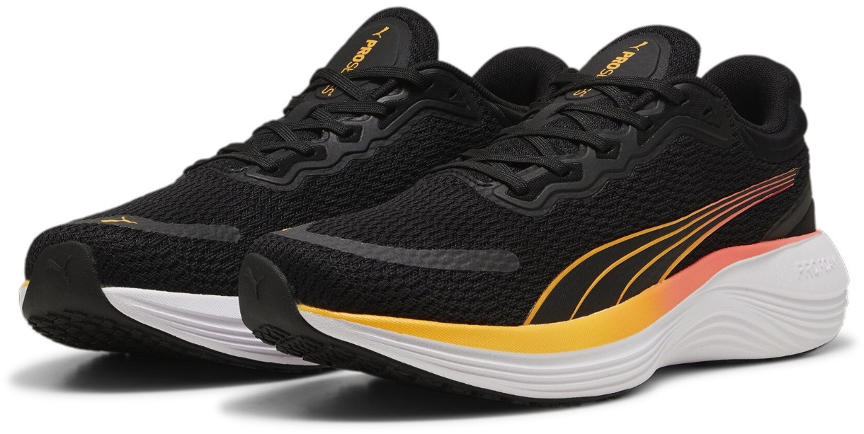 Adidași pentru bărbați Puma Scend Pro Puma Black/Sun Stream, s.46