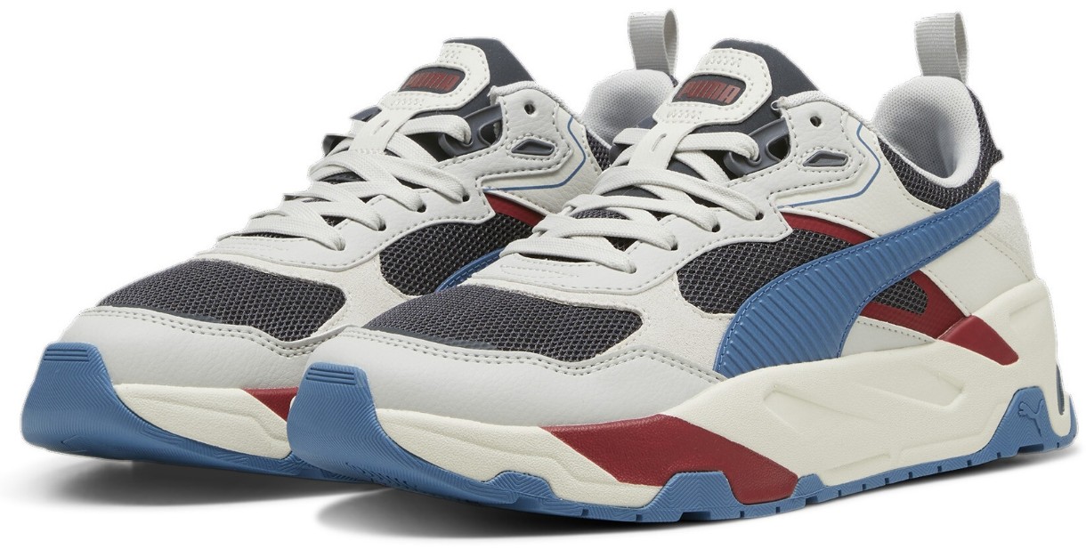 Кроссовки мужские Puma Trinity Blue Horizon/Strong Gray/Glacial Gray/Intense Red, s.44.5