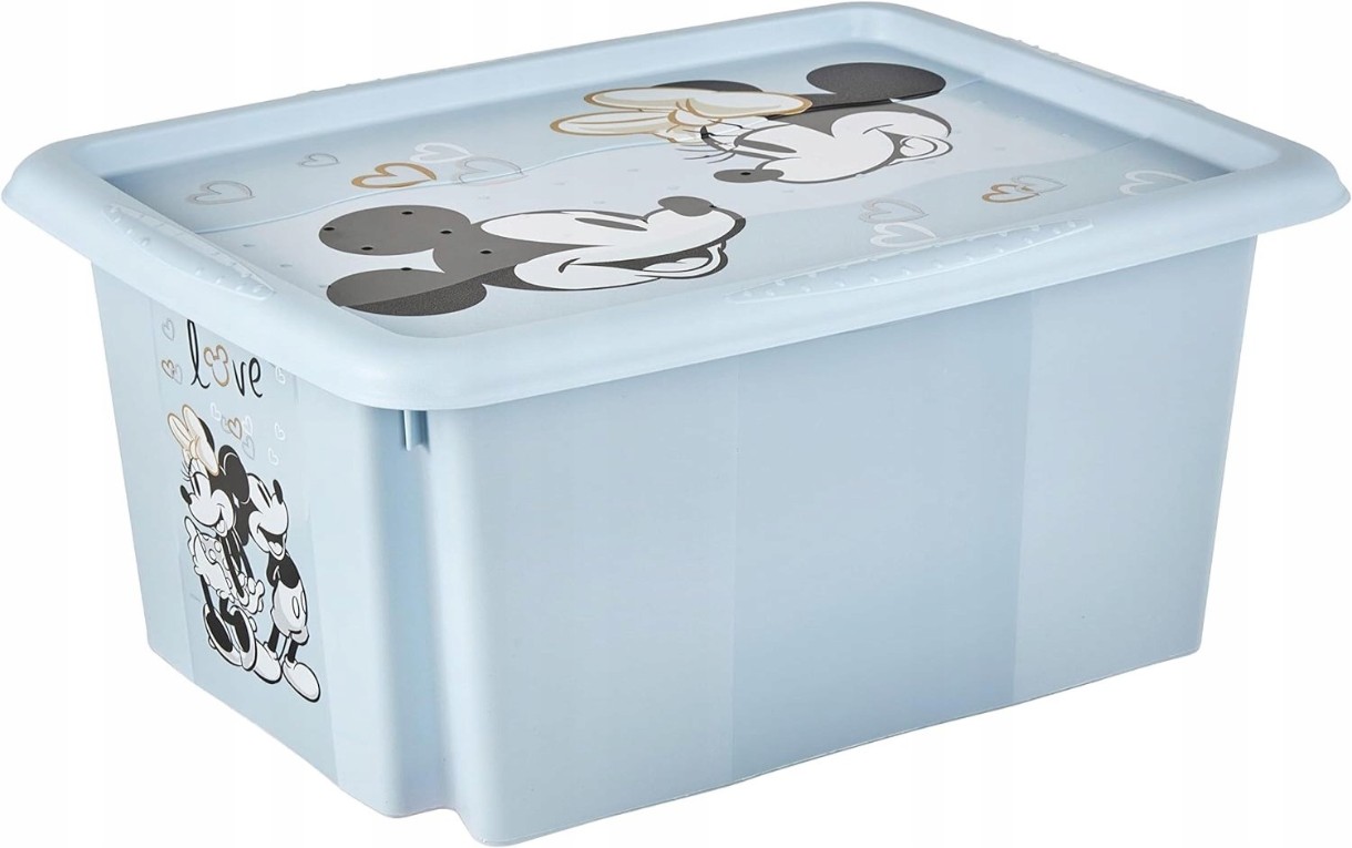 Контейнер для игрушек Keeeper Mickey Mouse Cloudy Blue (12236684) 15L