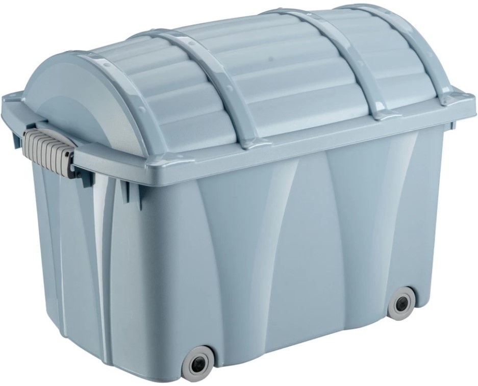 Cutie depozitare pentru jucării Keeeper Pure (10571680) Nordic Blue 49L