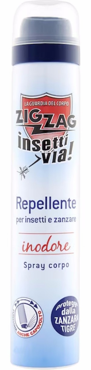 Средства защиты от насекомых Zig Zag Antipuncture Spray Inodorous 100ml