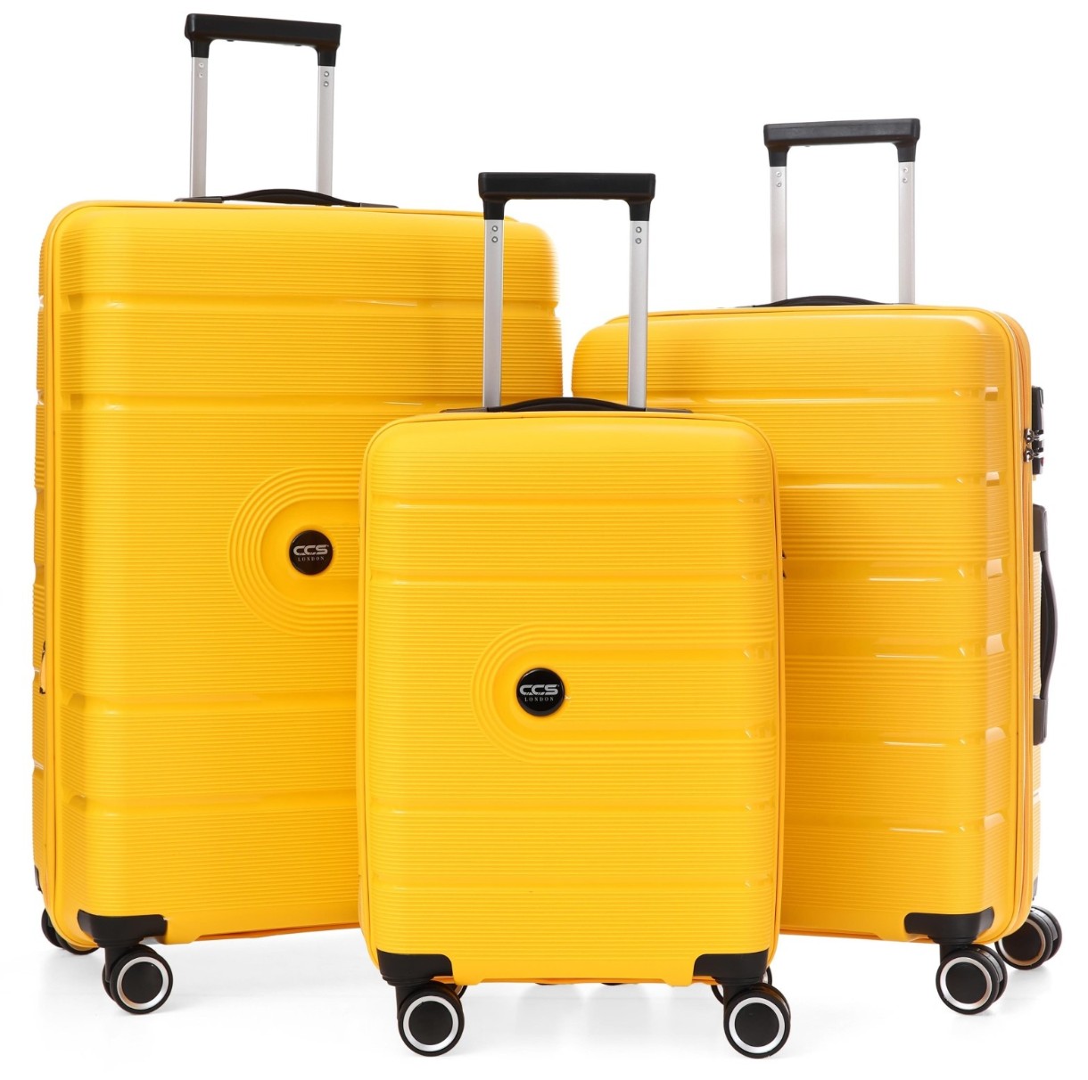 Set de valize CCS 5241 Set Yellow