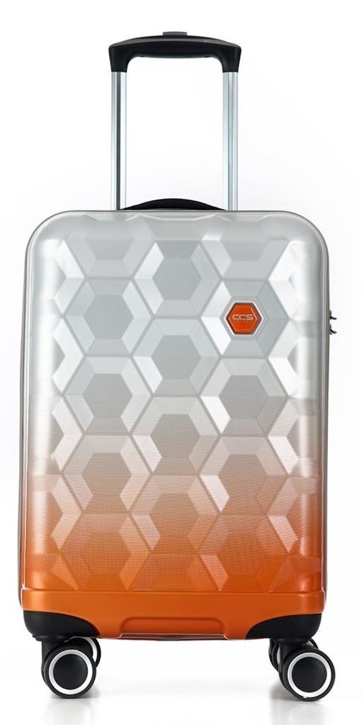 Чемодан CCS 5226 L Grey/Orange