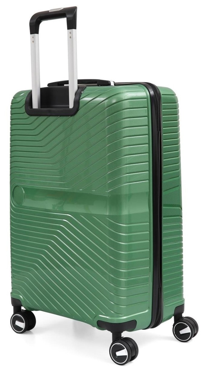 Valiză CCS 5239 S Metalic Green