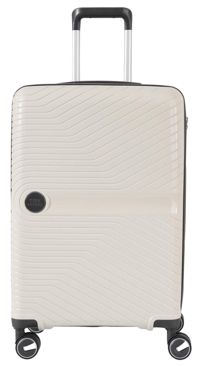 Чемодан CCS 5239 L White/Antrasite