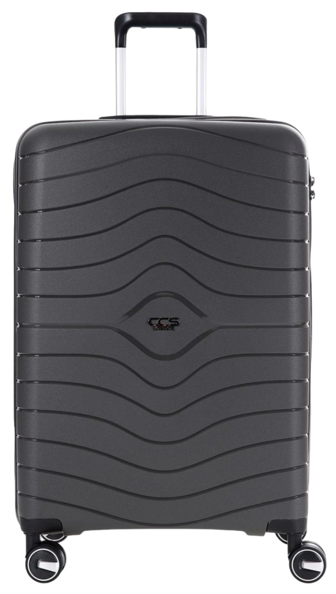 Чемодан CCS 5242 M Anthracite