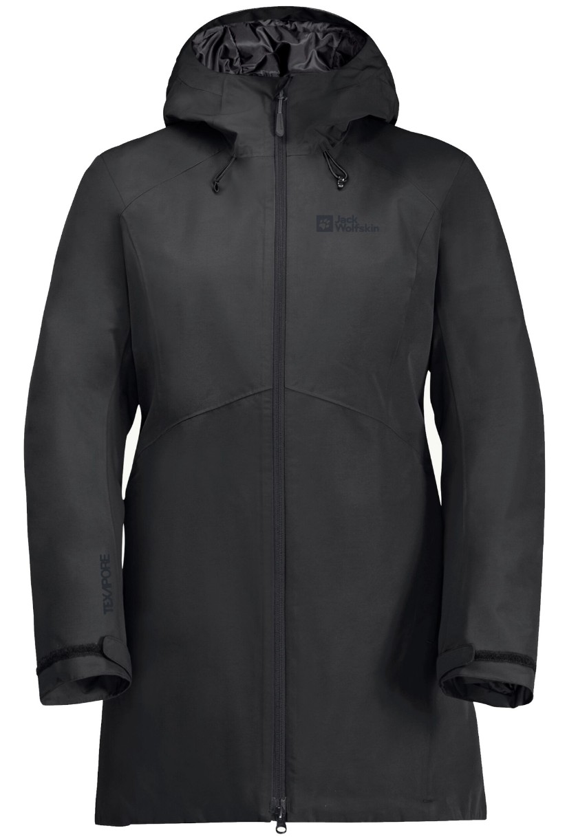 Geacă pentru dame Jack Wolfskin Heidelstein Ins Jkt W Black, s.M