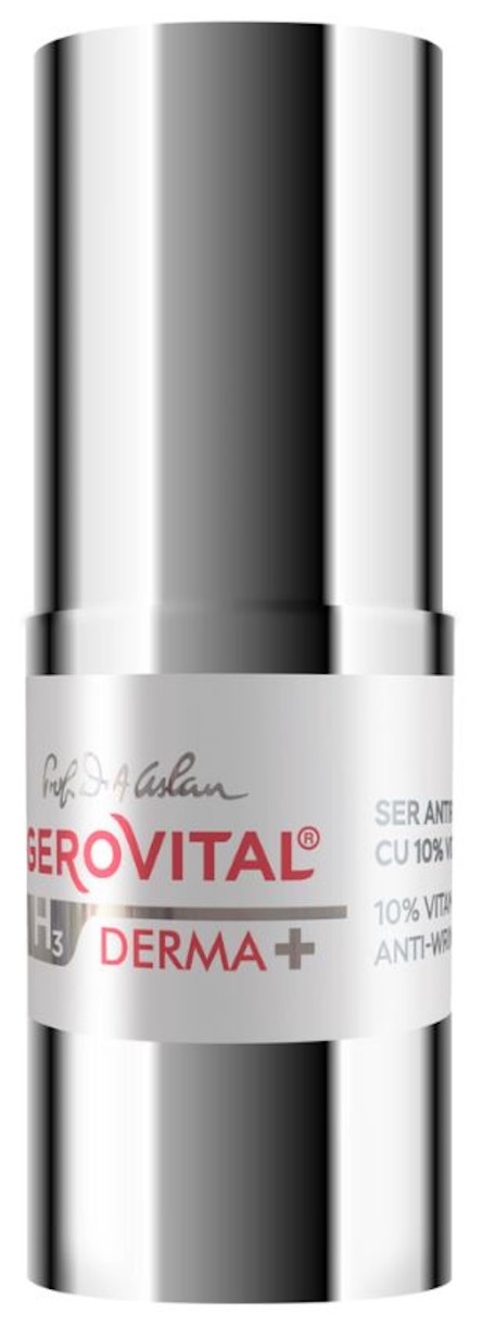 Сыворотка для лица Gerovital H3 Derma+ 10% Vitamina C 15ml