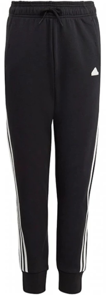 Детские спортивные штаны Adidas G Future Icons 3-Stripes Pants Black/White, s.140