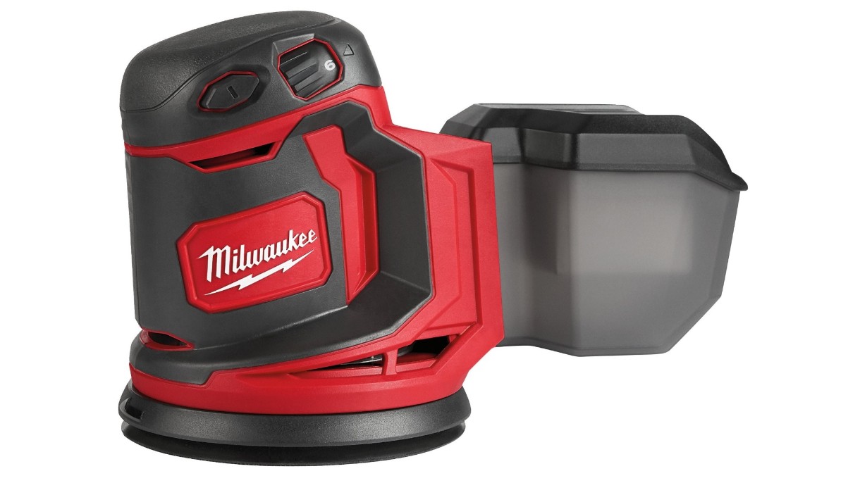 Şlefuitor cu excentric Milwaukee M18BOS125-0 (4933464228)