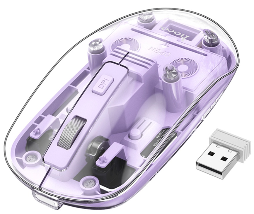 Компьютерная мышь Hoco GM29 Mysterious Romantic Purple