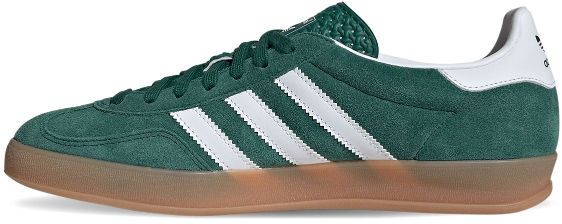 Ghete pentru bărbați Adidas Gazelle Indoor Collegiate Green/Cloud White/Gum, s.43.5