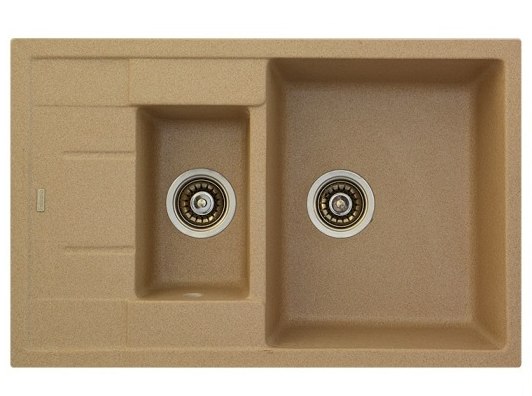 Кухонная мойка Fabiano Classic 78x50x15 Beige