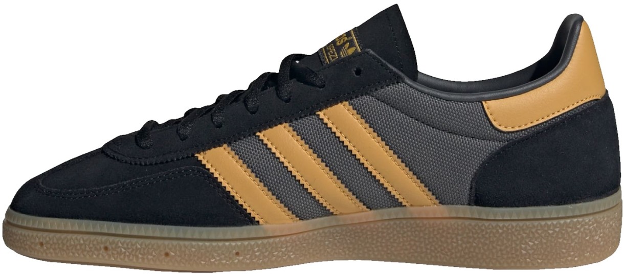 Ghete pentru bărbați Adidas Handball Spezial Core Black/Preloved Yellow/Grey Six, s.42