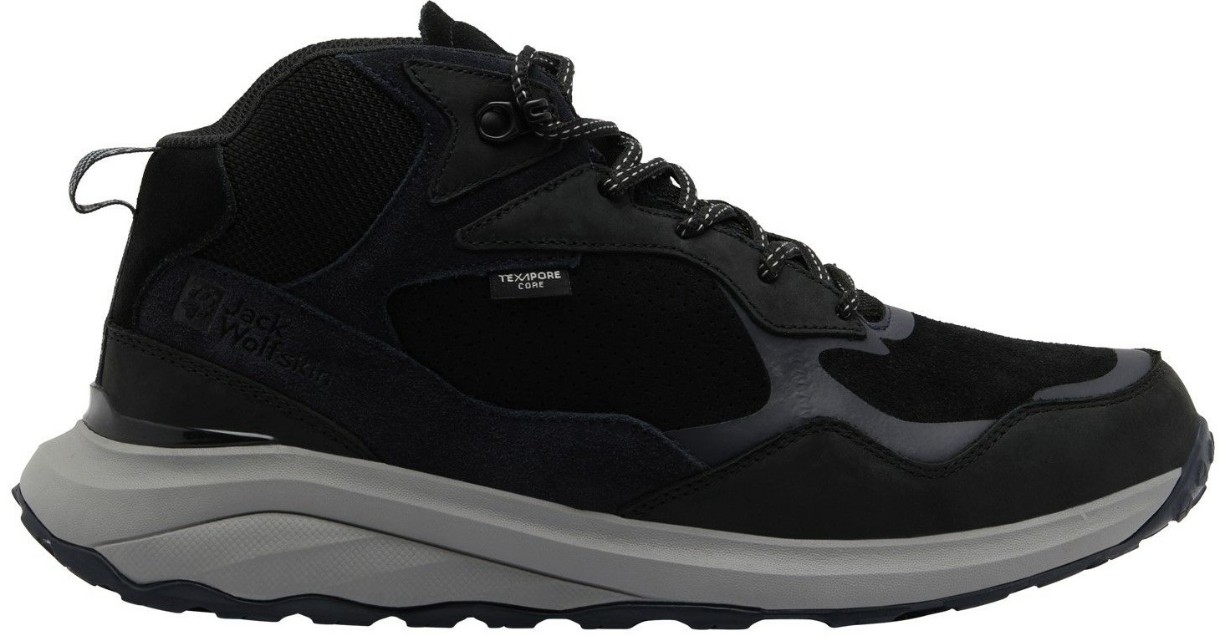 Bocanci pentru bărbați Jack Wolfskin Camp Fever Texapore Mid M Phantom, s.41