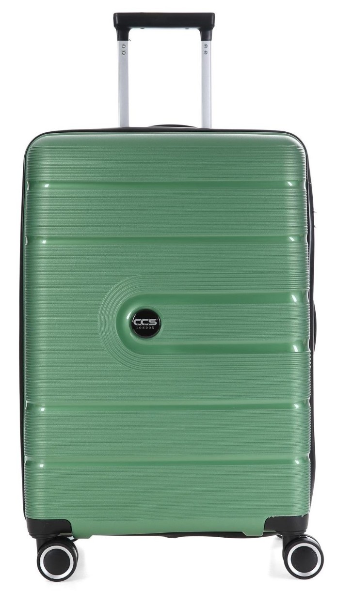 Valiză CCS 5241 M Metalic Green