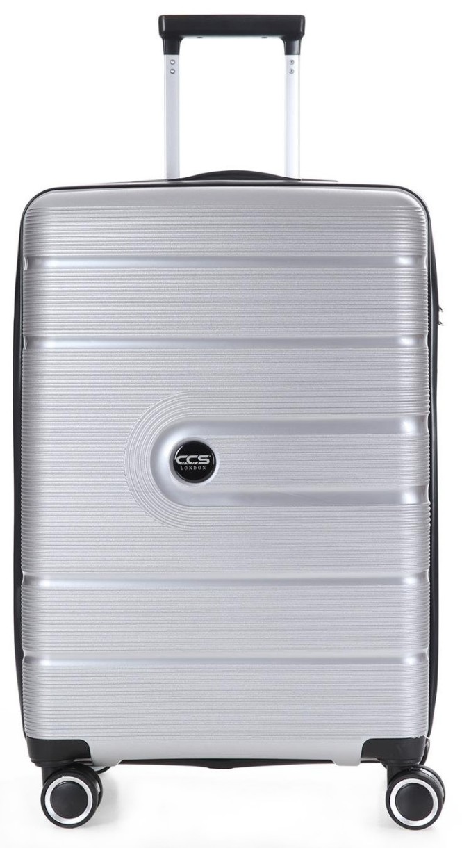Valiză CCS 5241 L Silver