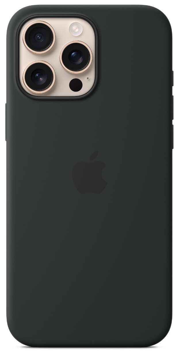 Чехол Apple iPhone 16 Pro Max Silicone Case with MagSafe Black