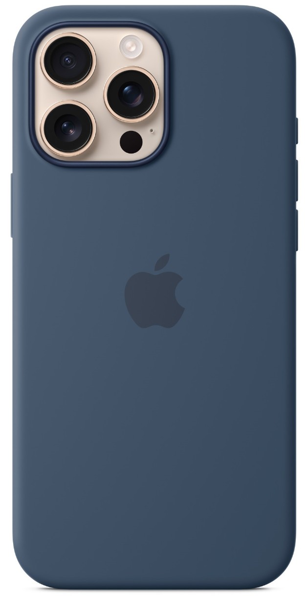 Husa de protecție Apple iPhone 16 Pro Silicone Case with MagSafe Denim