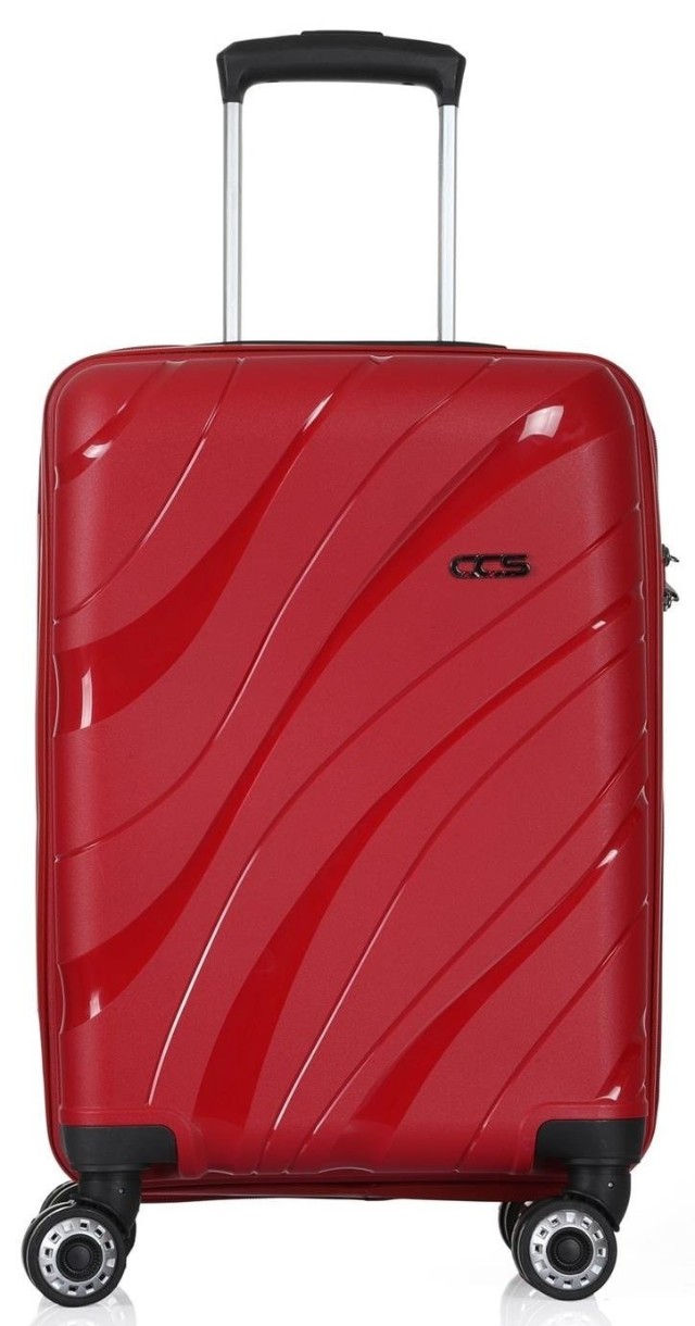 Valiză CCS 5223 L Burgundy