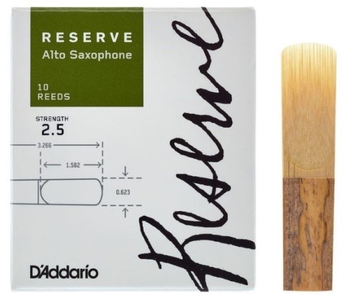 Трости для саксофона DAddario Woodwinds Reserve Alto Sax 2.5
