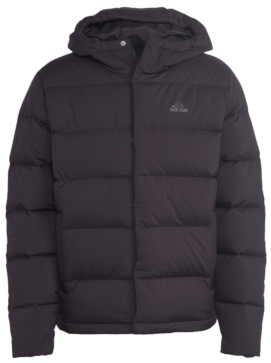 Geacă pentru bărbați Adidas Helionic Ho Jkt Black, s.S