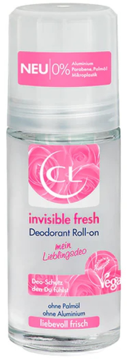 Deodorant CL Invisible Fresh Deodorant Roll-On 50ml