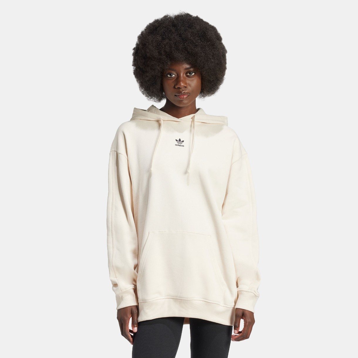 Женская толстовка Adidas Ess Hoodie Wonder White, s.S