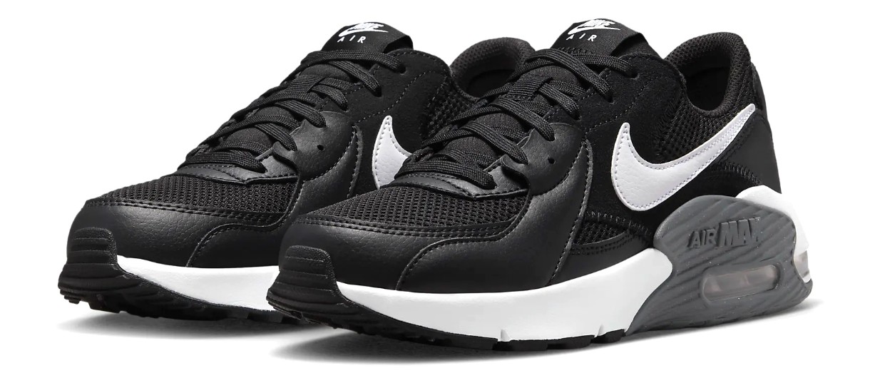 Adidași pentru dame Nike Wmns Air Max Excee Black/White/Dark Grey, s.40.5