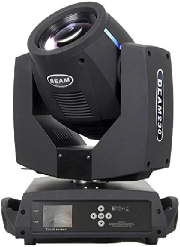 Комплект для освещения Bonaudio 230W Stage Moving Head Light 15 Gobos and 14 Colors Rainbow Effect DMX512 Control