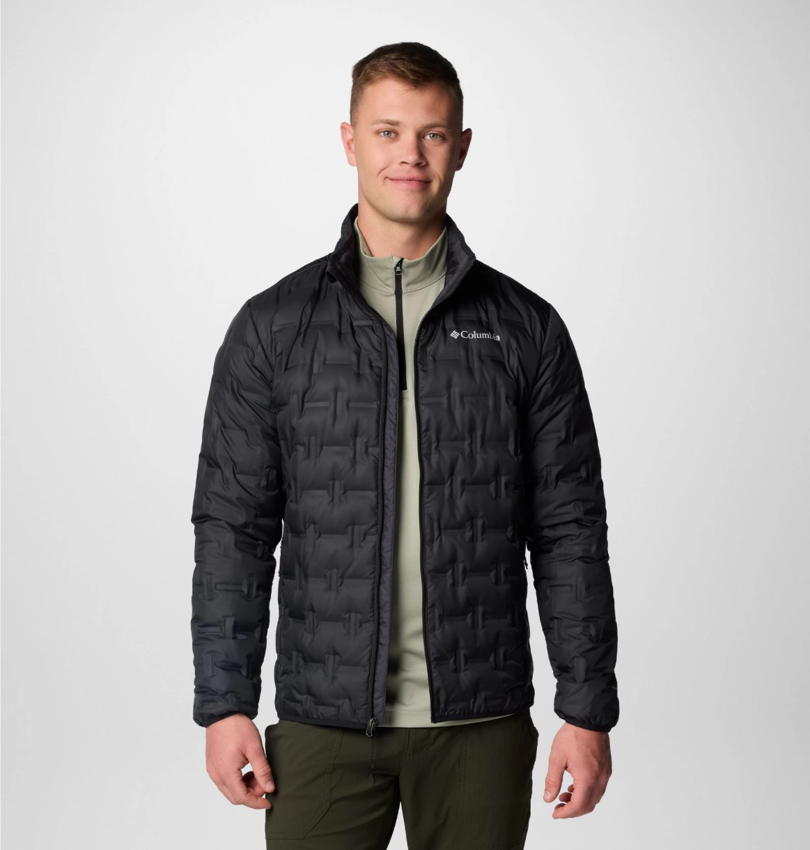 Мужская куртка Columbia Delta Ridge II Down Jacket Black, s.XL