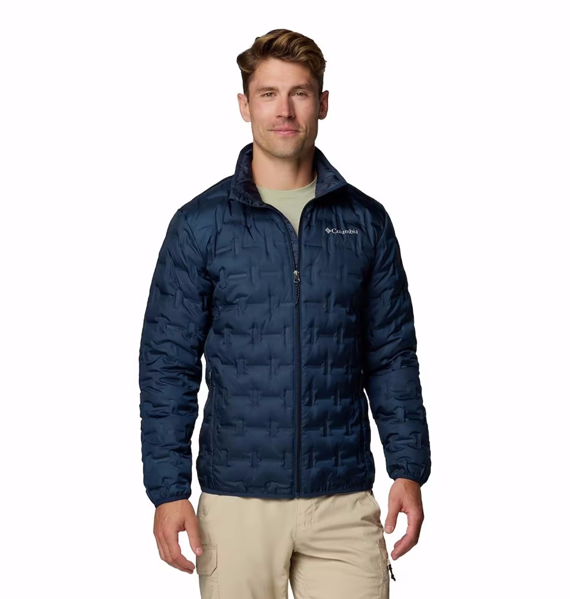 Мужская куртка Columbia Delta Ridge II Down Jacket Blue, s.XL