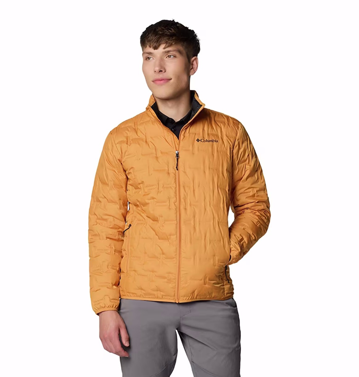Мужская куртка Columbia Delta Ridge II Down Jacket Yellow, s.M