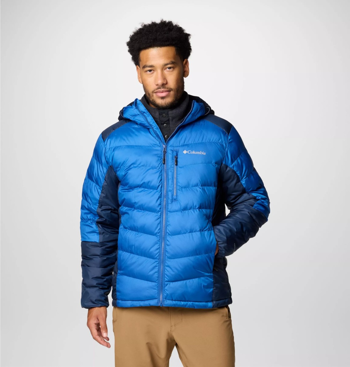 Geacă pentru bărbați Columbia Labyrinth Loop II Hooded Jacket Blue, s.M