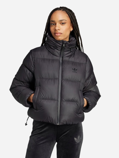 Geacă pentru dame Adidas Regen Down Puff Black, s.XS