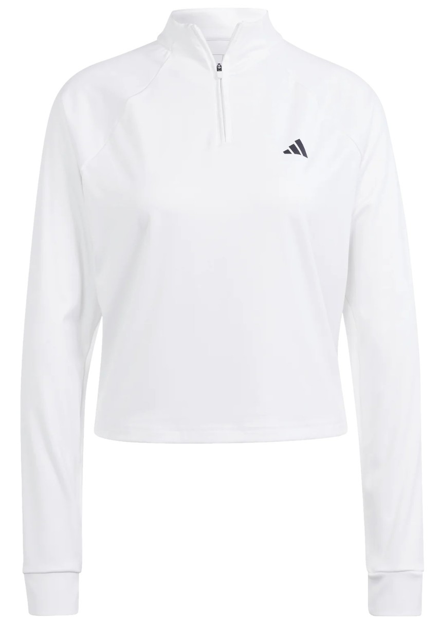 Hanorac damă Adidas Tr-Es 1/4-Zip White, s.S